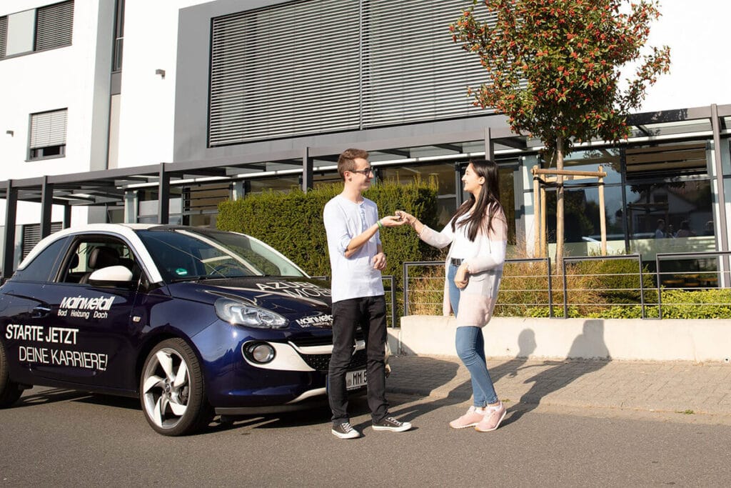 Mainmetall Azubis Azubi-Mobil 2021