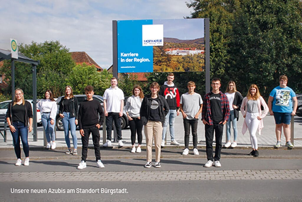 Mainmetall Azubis Presse Ausbildung 2020