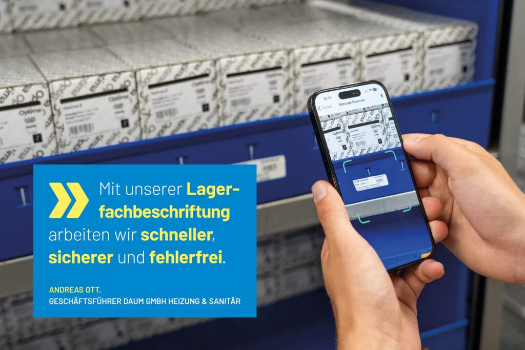 Best Practice Lageretiketten