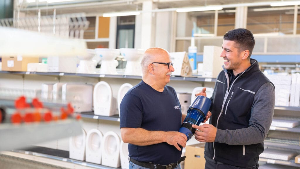 Mainmetall Handwerker Beratung Schnell-Lager Kunde