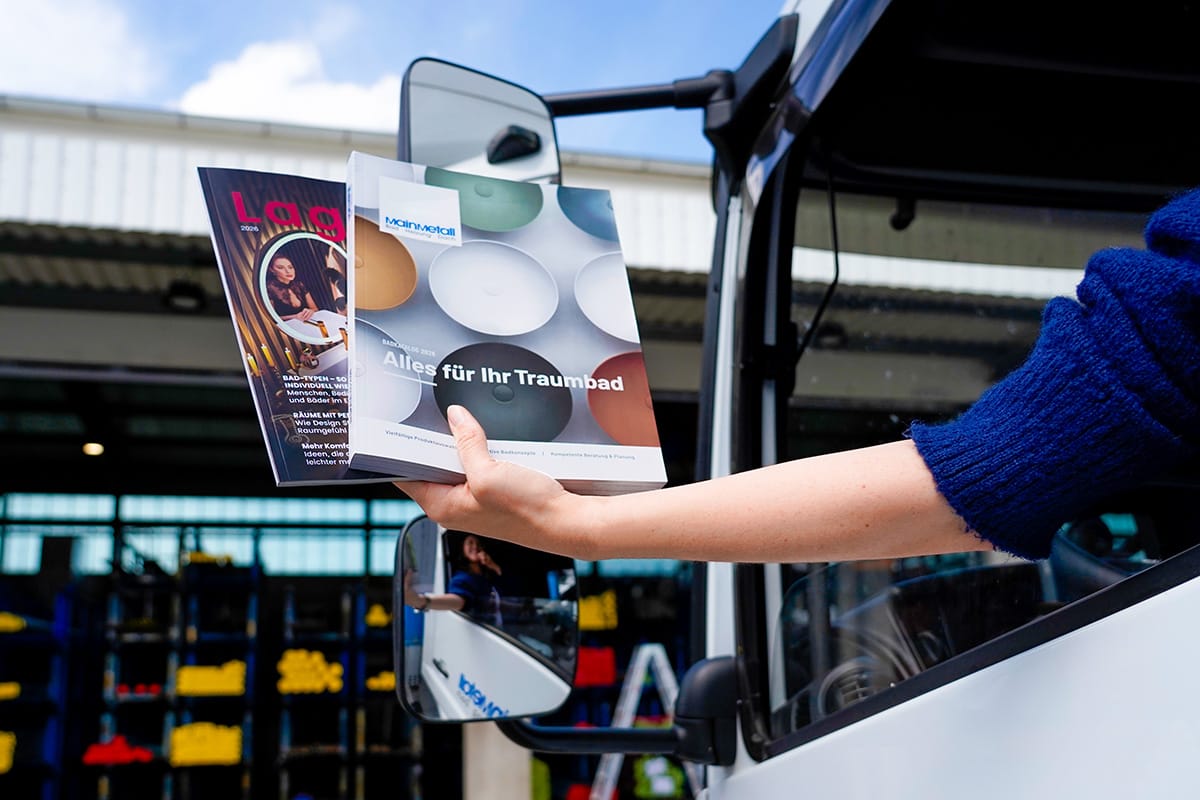 Mainmetall Badkatalog und Badmagazin 2026